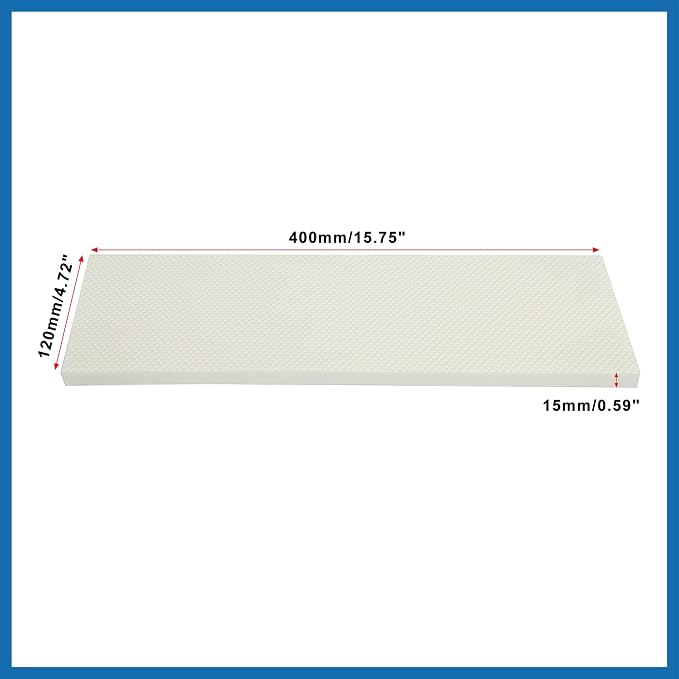 400x120x15mm 4pcs Car Garage Wall Guard Door Bumper Protector Anti Collision - Image 3
