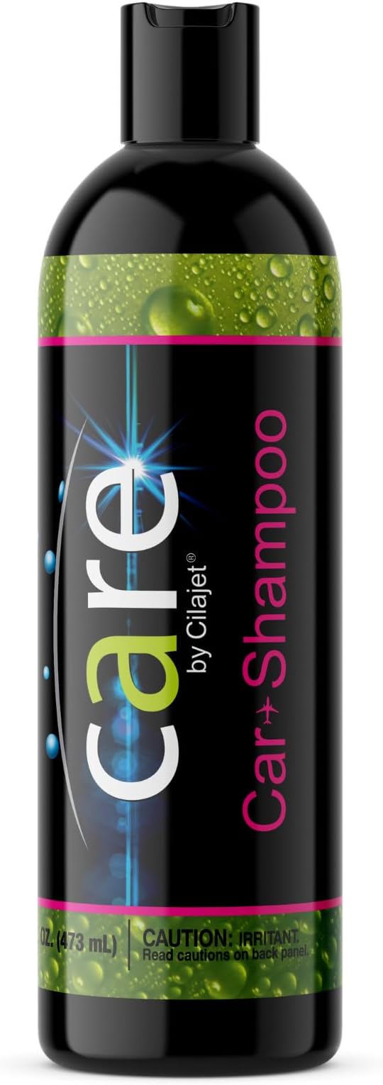 Care Car-Shampoo and Soap 16 Oz., Car Cleaning Supplies, Ultra Concentrated by CilajetCarCare