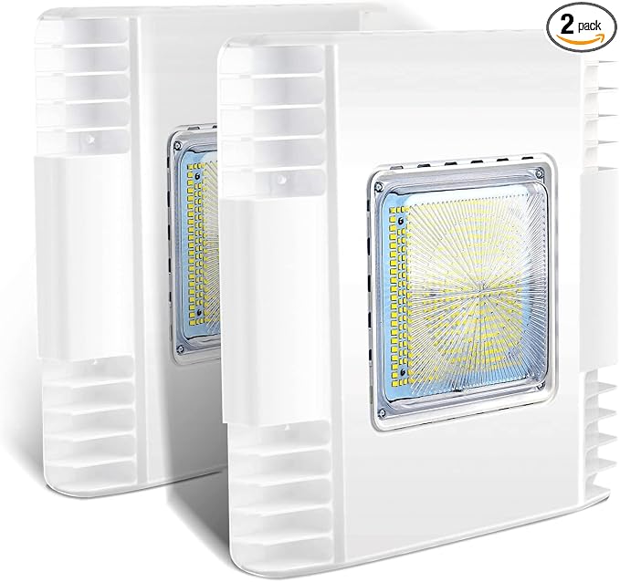 OSTEK 2 Pack LED Gas Station Canopy Light, 150W Carport Ceiling Light 5700K by OstekLedLighting