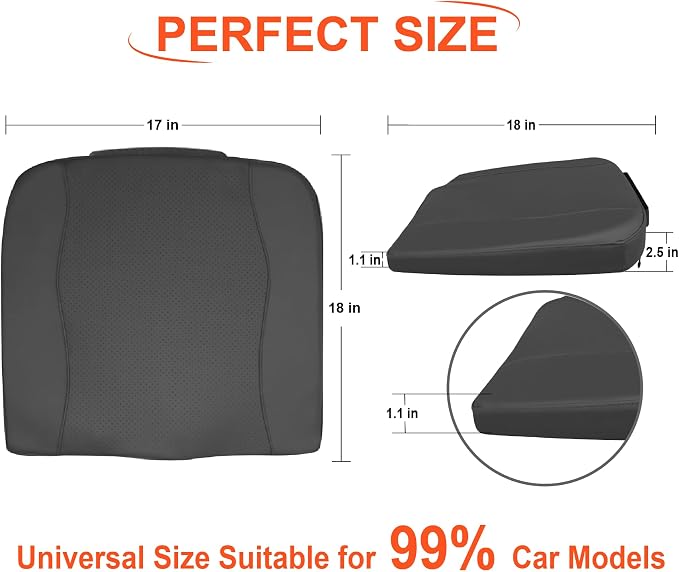 Car Seat Cushion, Comfort Memory Foam Car Cushions - Image 7