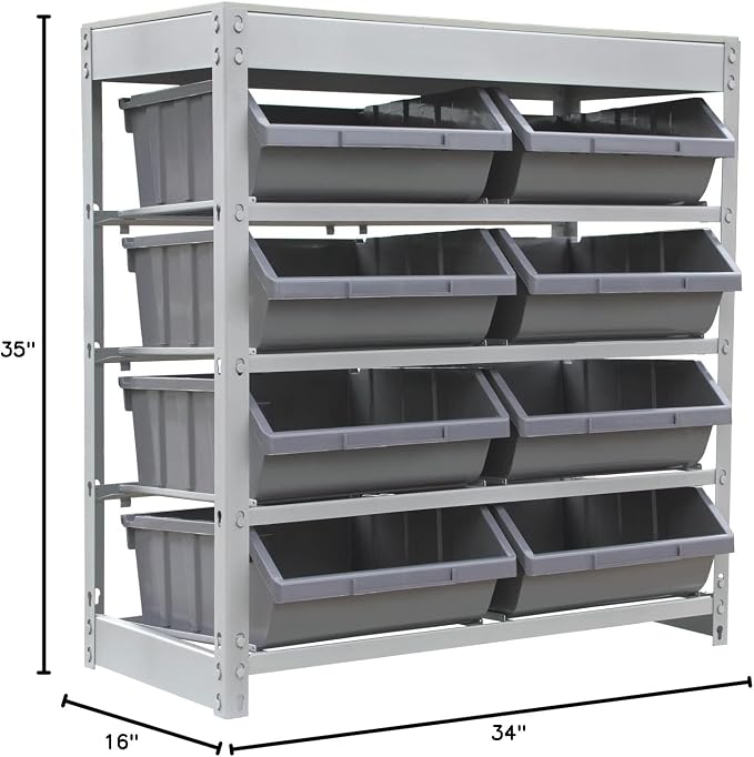 King's Rack Bin Rack Boltless Steel Storage System Organizer - Image 4