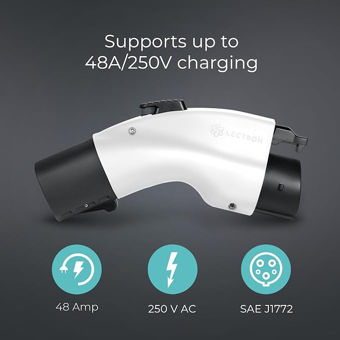 Lectron - Tesla to J1772 Charging Adapter, Max 48A & 250V - Compatible - Image 4
