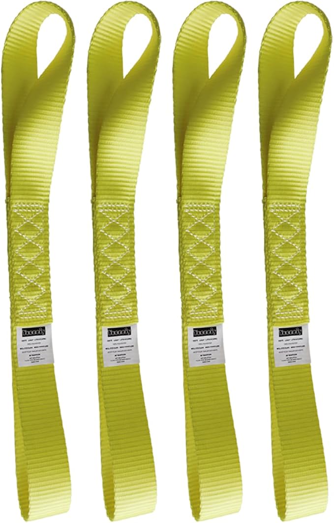 Soft Loop Tie Down Straps Heavy Duty Motorcycle Tie Down Straps Loop Straps - Image 2