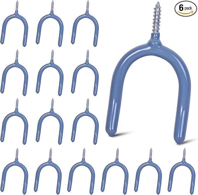 Lian.Ripple.Lian16 Pack Garage Storage System Steel U Hooks by Unknown
