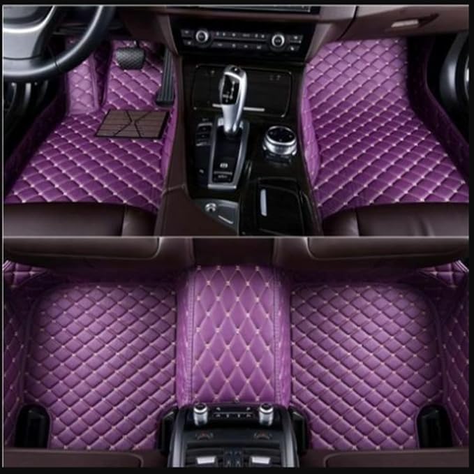 Custom All-Weather Protection Luxury Leather Floor Mats - Image 9