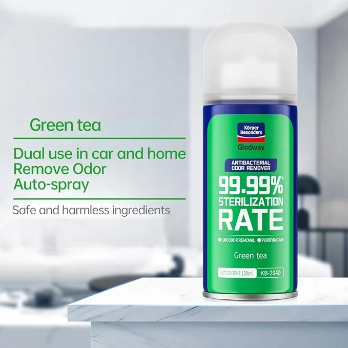Glodway Whole Car Air Refresher Spray, Odor Eliminator Eliminates Strong - Image 2