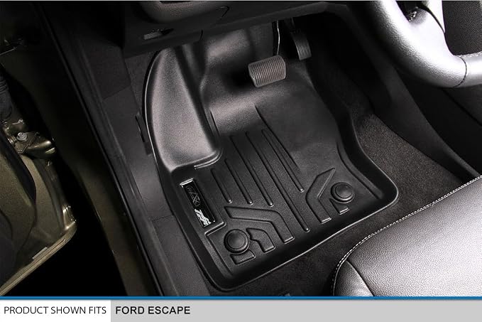 MAXLINER Custom Fit Floor Mats 2 Row Liner Set Compatible - Image 2