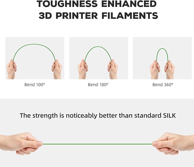 FLASHFORGE PLA Filament 1.75mm, 3D Printer Filament 1kg Spool, Dimensional - Image 4