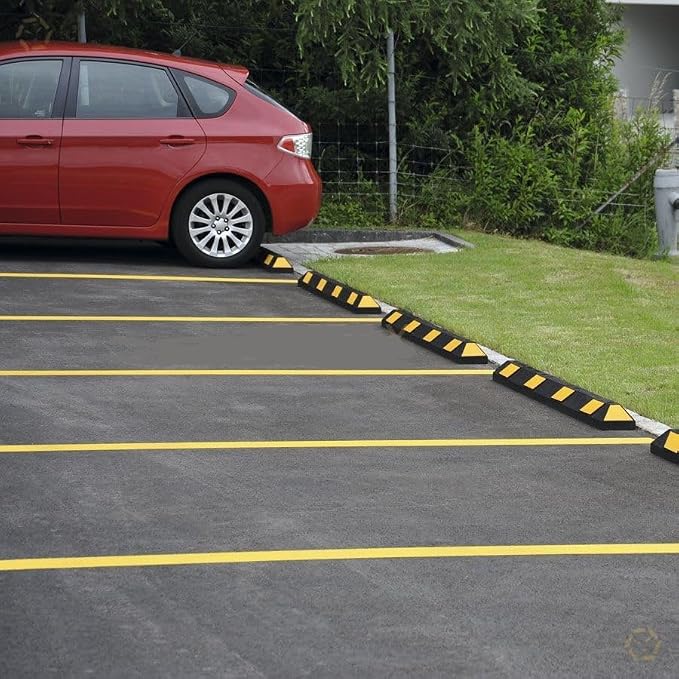 72" Rubber Parking Curbs Block Target - Image 7