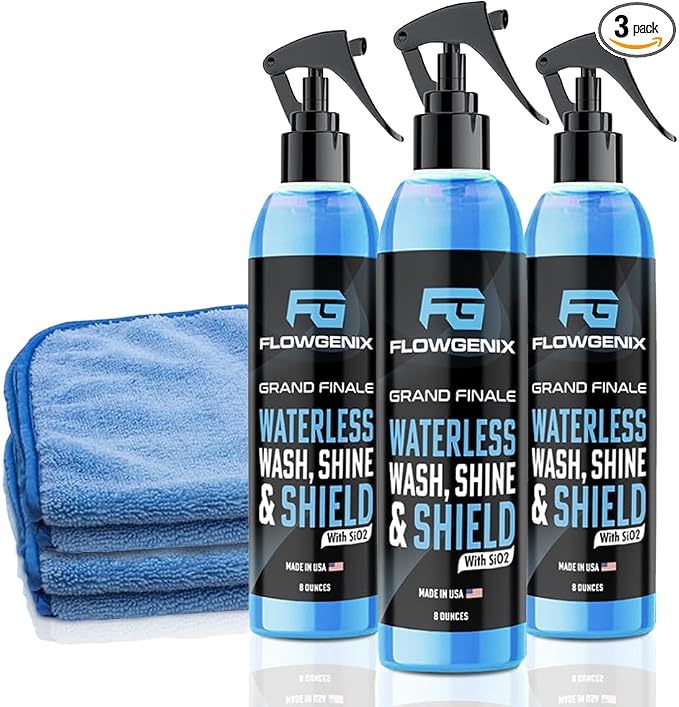 Flowgenix™ Waterless Car Wash Spray by Flowgenix
