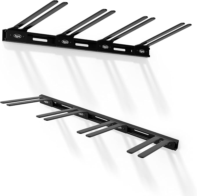 Koova Snowboard Wall Mount Rack Holder | Garage Snowboard Storage Organizer | - Image 6