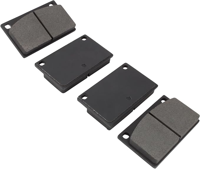 Premium Semi-Metallic Front Brake Pads Compatible - Image 2