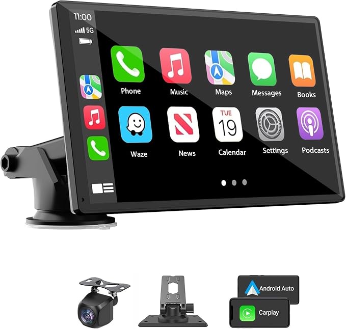 Portable Wireless Carplay Car Stereo by Unknown