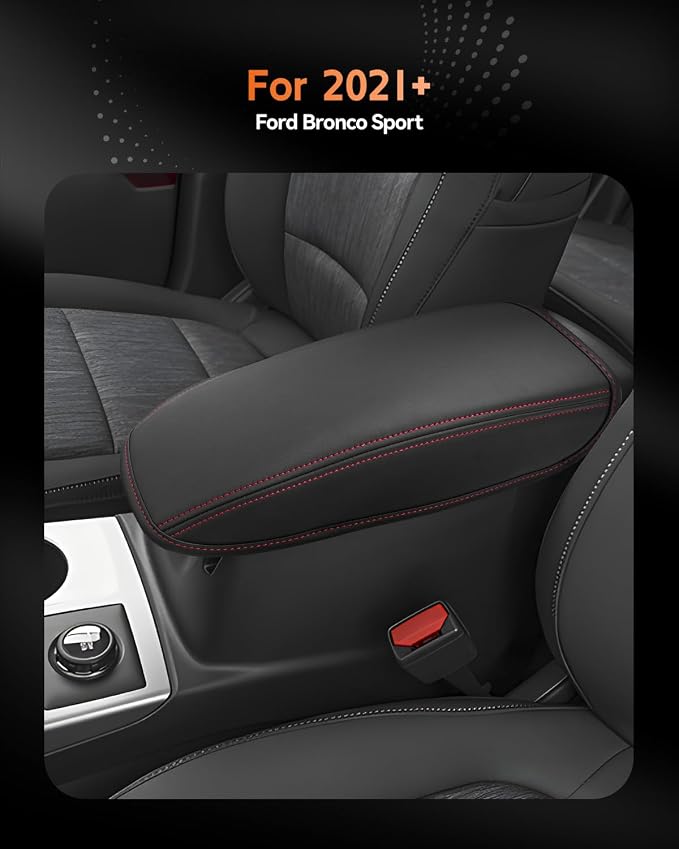 CDEFG for Ford Bronco Sport 2021-2025 Center Console Cover Armrest Box Cover - Image 2