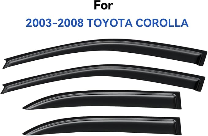 Window Visors Rain Guards Shield - Image 2