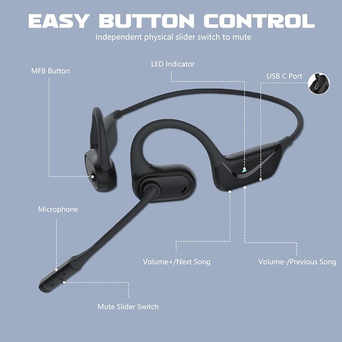 Open Ear Bluetooth 5.4 Headphones - Image 7