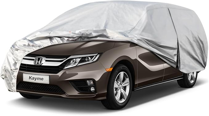 Kayme 6 Layers Car Cover Custom Fit by kayme