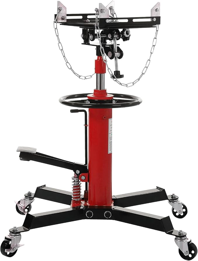 Hydraulic Transmission Jack 1100 Lbs Capacity 33.8"-72.8" Lifting Height 2 by JustSmart