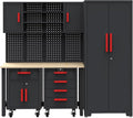 6-Pcs Garage Storage Cabinet System: Workshop Set by HPDMC