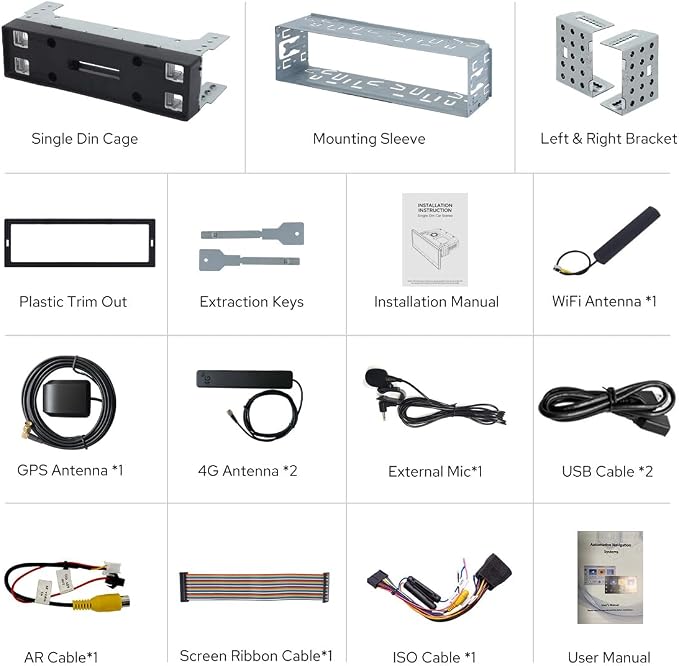 Joying 8.9" Single Din Touchscreen Radio Android 13 Head Unit - Image 7