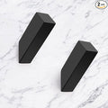 NINETREX Black Towel Hooks Matte Black Robe Hook, Modern Towel Hooks SUS 304 by NINETREX