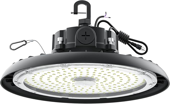 AIKVSXER LED High Bay Lights 180W UFO Shop Lights 32400LM 6000K Commercial Bay by AIKVSXER