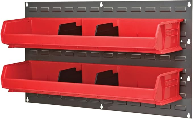 Akro-Mils 30136 Heavy Duty Wall Mount Garage Storage Steel Louvered Panel | - Image 2