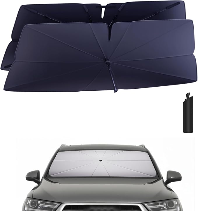 Windshield Sun Shade Umbrella: Custom Fit by HIMUMOY
