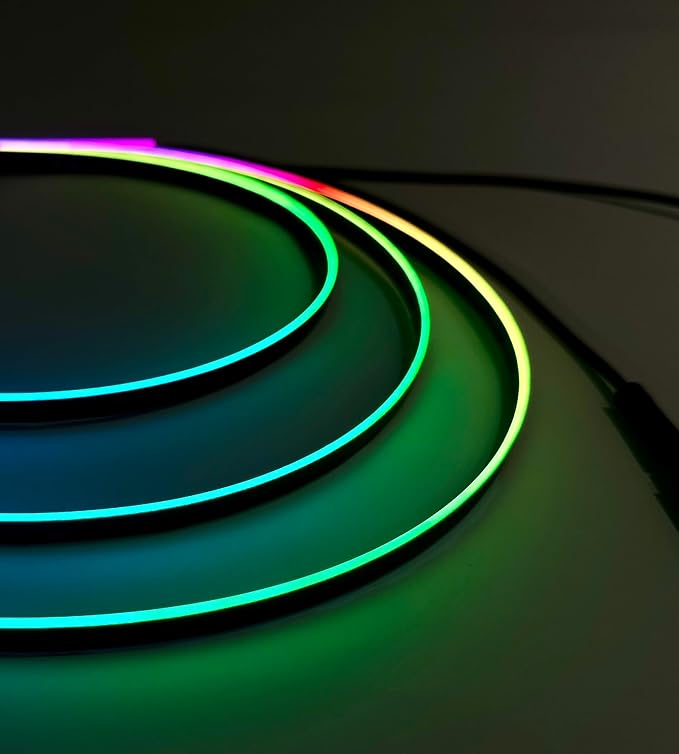 KENANEK Acrylic Interior Car LED Strip, 55.12-inch USB/Type C Interface - Image 7