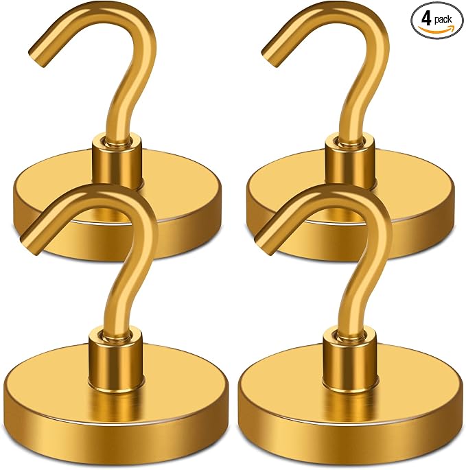 MIKEDE Magnetic Hooks, 150LB Heavy Duty Magnets by MIKEDE
