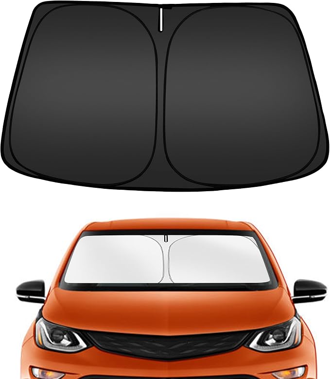 ARISMOTOR Windshield Sun Shade for Ch-evrolet Chevy Bolt EV 2017-2024, Custom by ARISMOTOR