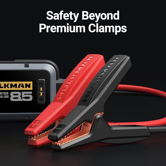 Hulkman Alpha85, Space Gray, 2000A 74Wh Smart Jump Starter, 12V Portable Car - Image 7