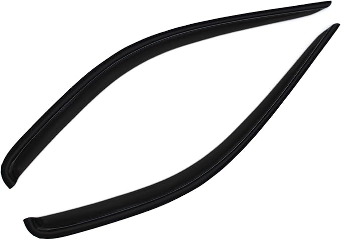 Smoke Front Window Visor Compatible - Image 2