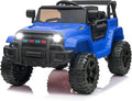 JOYMOR Ride on Truck with Remote Control, 4 Wheels 12V Battery Powered Kids Car by JOYMOR