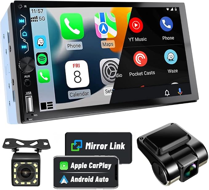 Leadfan Double Din Car Stereo by Leadfan