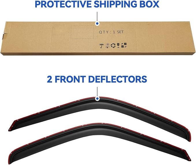 in-Channel Window Visors Rain Guards - Image 6