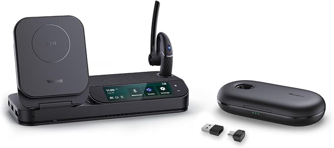 Yealink Bluetooth Headset Workstation, Office Wireless Headset by RedefineYourWorkplace