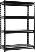 The Atlas 48" W Heavy Duty Garage Shelving Unit Load 12000 Lbs, Metal Shelves by Shuntong