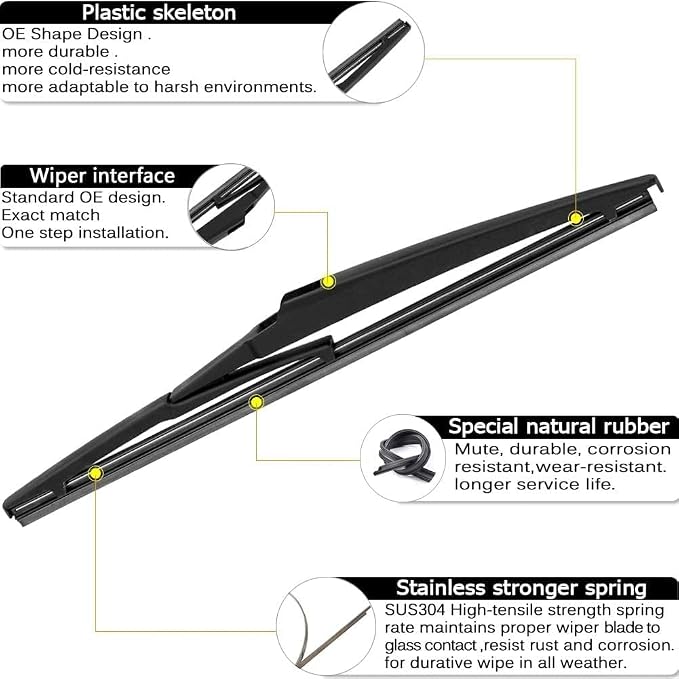 AUTOBOO 24"+20" Windshield Wipers - Image 4