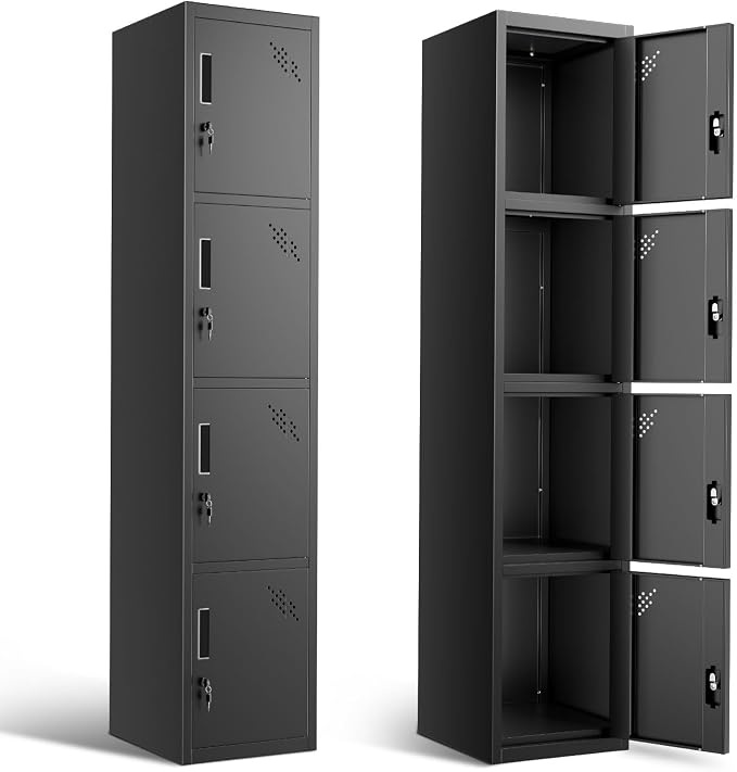 DNA MOTORING Metal Storage Cabinet by DNAMOTORING