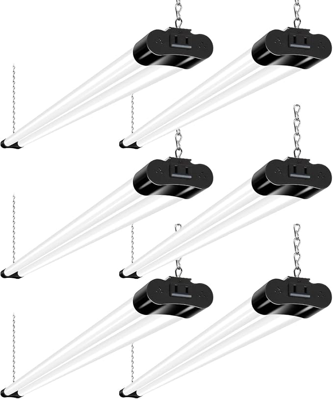 hykolity 6 Pack 4FT Linkable LED Shop Light by hykolity