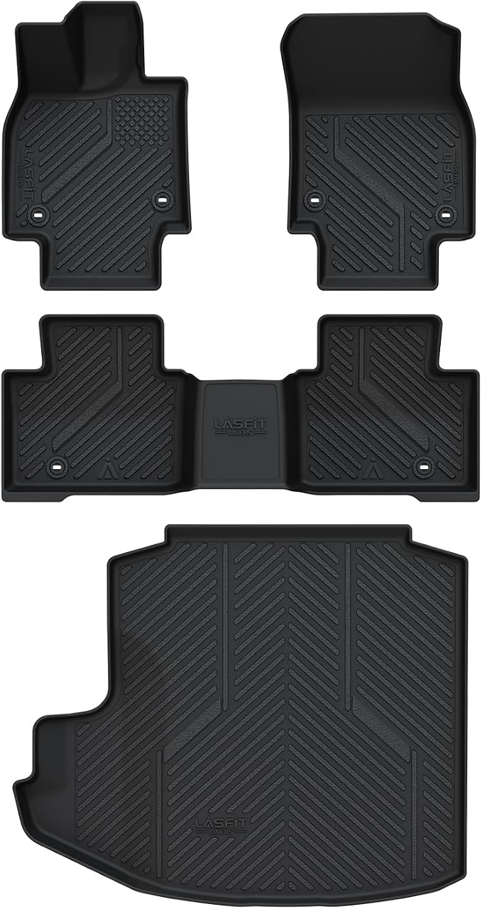 LASFIT Floor Mats&Trunk Mat for Toyota Crown 2023-2026 All Weather TPE Mats - Image 9