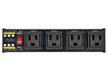 DIN Rail Mount AC 120V NEMA 5-15R 4 Receptacles Outlet Power Strip Module by OONO