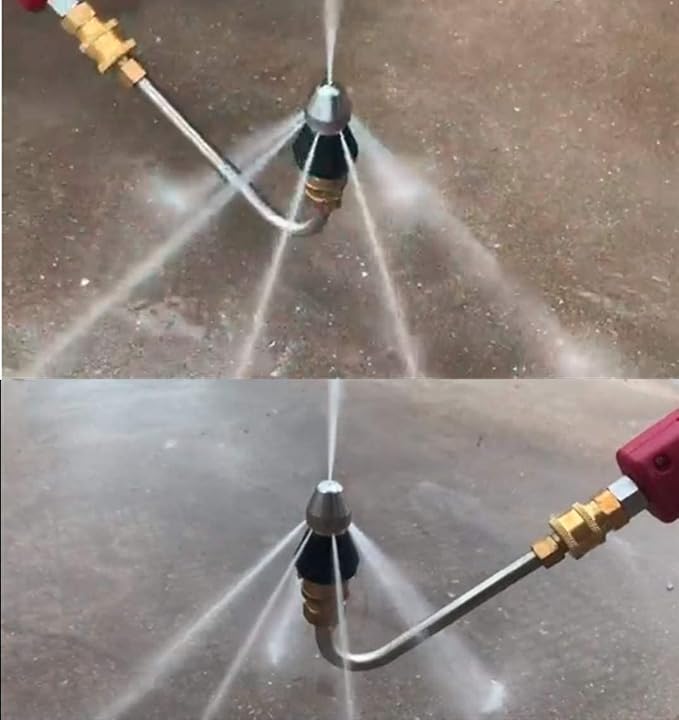 Pressure Washer Sewer Jetter Nozzle - Image 4