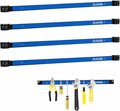 4 Pieces 24" Magnetic Tool Holder Strip, Metal Tool Organizer Rack by RechabiteMagneticTools