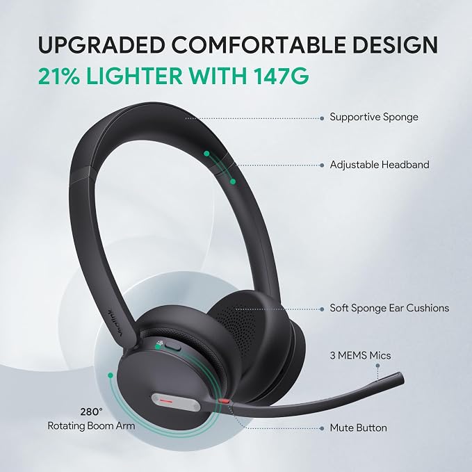 Yealink BH70 Wireless Bluetooth Headset - Image 7