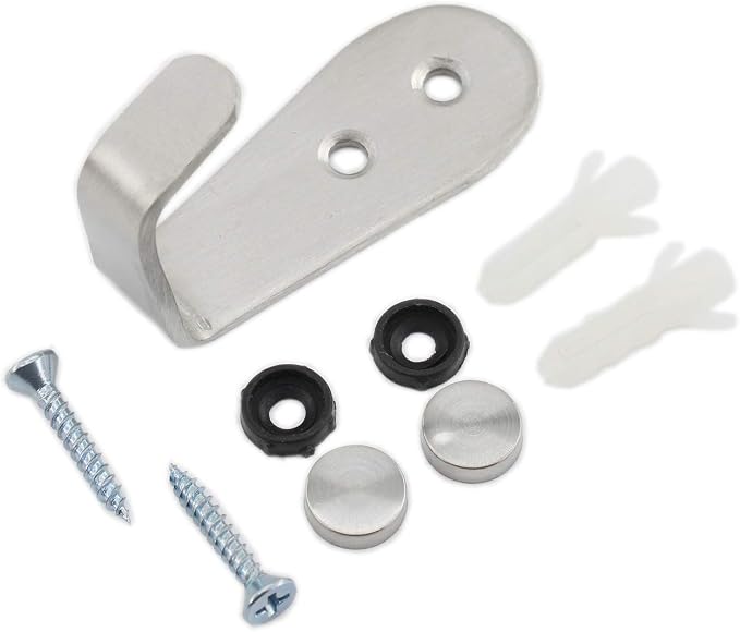 Stainless Steel Coat Hooks, Heavy Duty Metal Hangers - Image 6