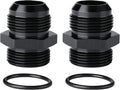 16AN Male Flare to 16AN ORB O-ring Boss Fuel Pump Rail Adapter Fitting Aluminum by Podavelle