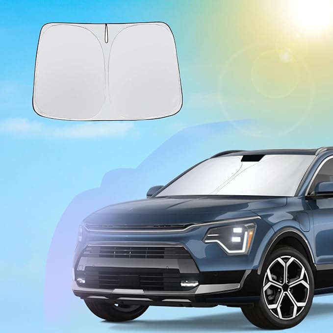 SXCY for 2017-2025 2026 Kia NIRO Windshield Sunshade for 2023-2026 Kia NIRO by SXCY