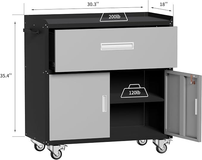 Garage Metal Storage Cabinet for Garage - Image 2